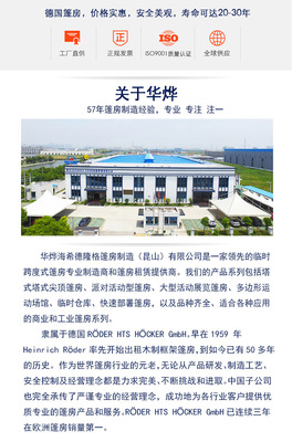 德國雙層篷房 用卓越品質(zhì)定義專業(yè)展覽空間——華燁篷房技術(shù)解析